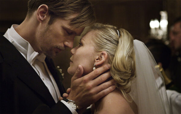 Alexander Skarsgaard und Kirsten Dunst in Melancholia