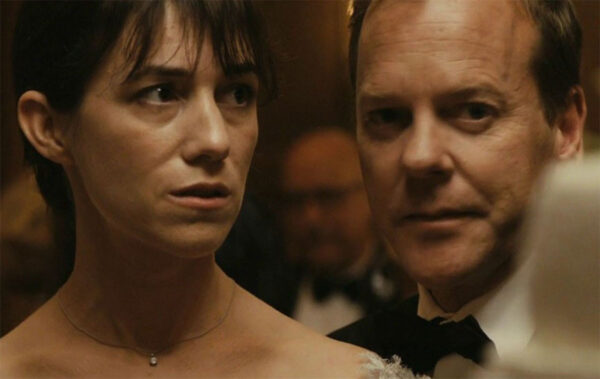 Charlotte Gainsbourg und Kiefer Sutherland in Melancholia