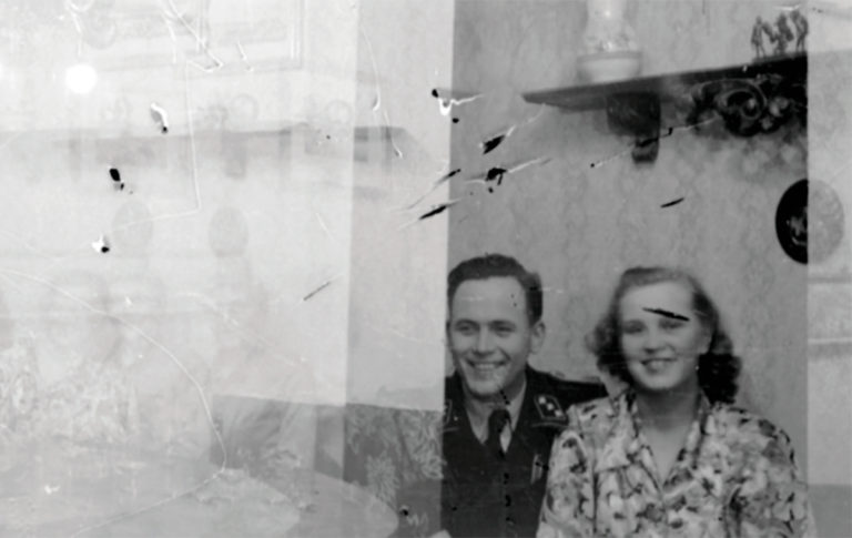 Eine eiserne Kassette