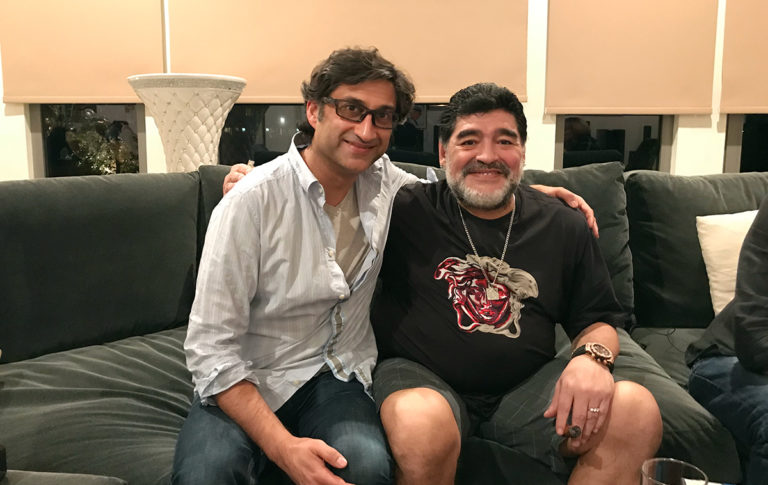 Maradona+and+Asif+Kapadia