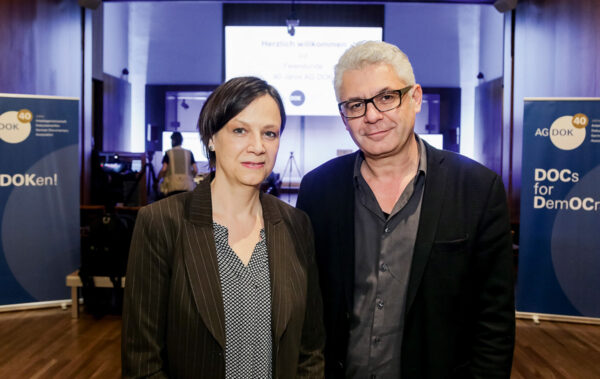 David Bernet und Susanne Binninger. Foto: AG DOK