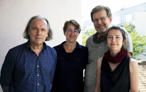 Harald Friedl, Sabine Gruber, Peter Drössler, Daniela Praher. Foto: dok.at / Marina Leblhuber