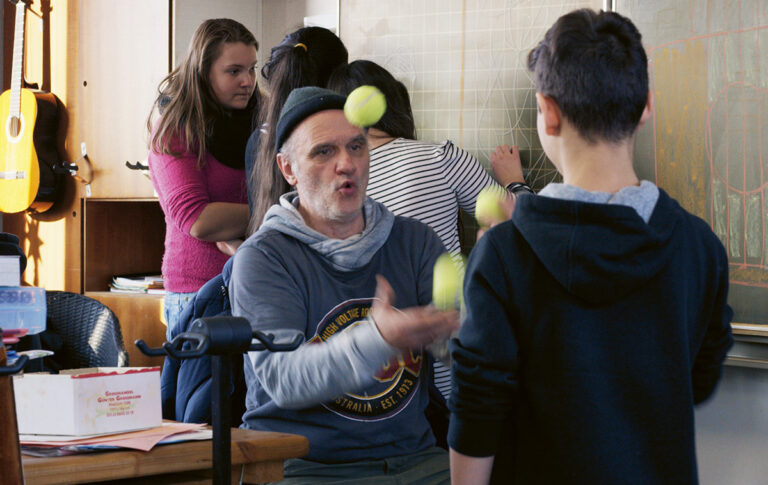 Herr Bachmann und seine Klasse