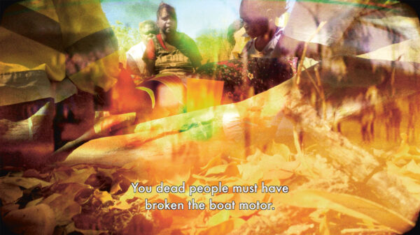 Karrabing Film Collective, Night Fishing with Ancestors, Videostill (Detail), 2023