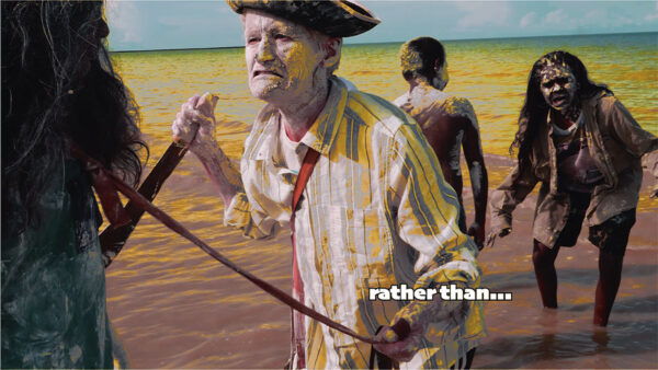 Karrabing Film Collective, Night Fishing with Ancestors, Videostill (Detail), 2023