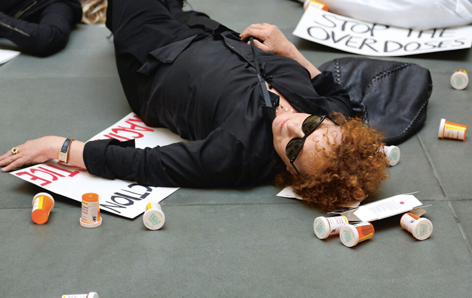 Nan Goldin at the Harvard Art Museums. Courtesy of Obama Foundation.