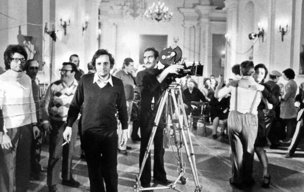 Marco Bellocchio am Set von Matti da slegare